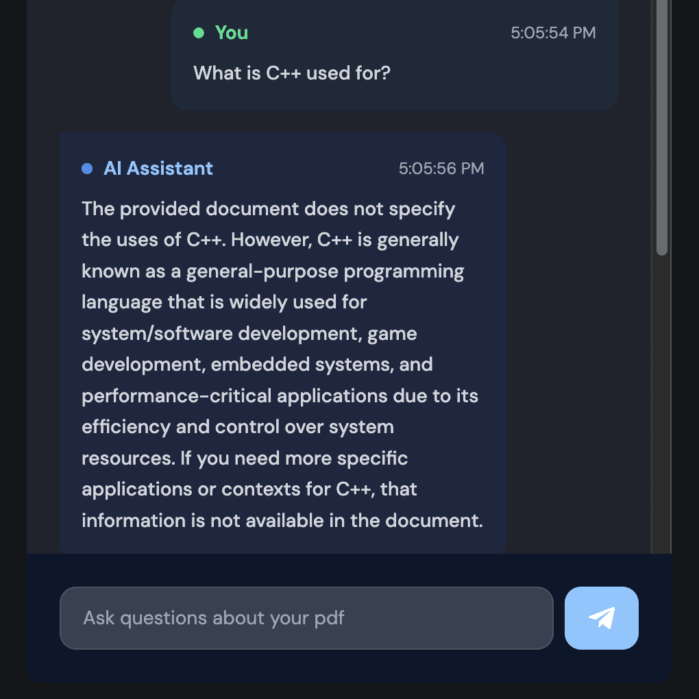 Chat With Your Notes.