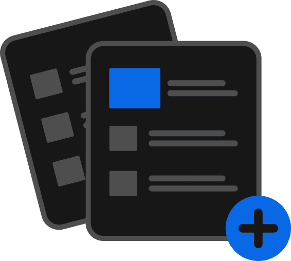 PDF upload interface