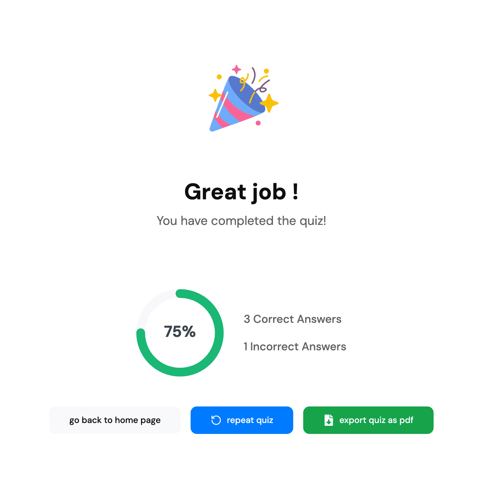 Sharing Interface